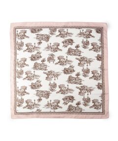 ITS'DEMO / イッツデモ バンダナ・スカーフ | トワルドジュイ柄スカーフ