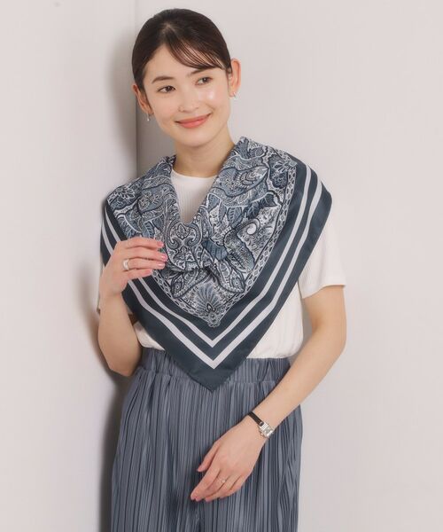ITS'DEMO / イッツデモ バンダナ・スカーフ | ペイズリー柄スカーフ | 詳細4