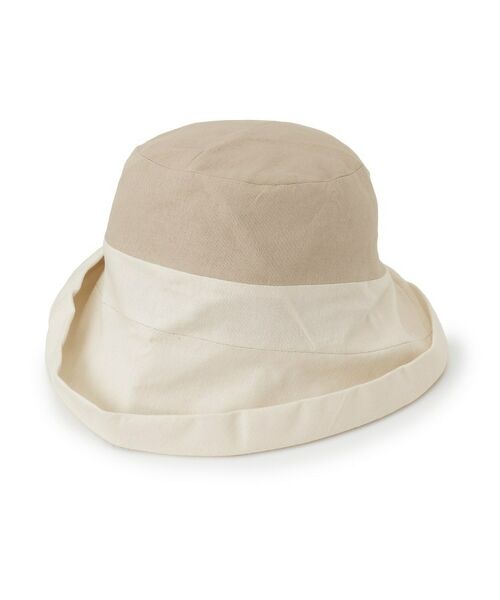 ITS'DEMO / イッツデモ ハット | 【手洗い可／冷感／UV】折り返しヘムバイカラーハット | 詳細1