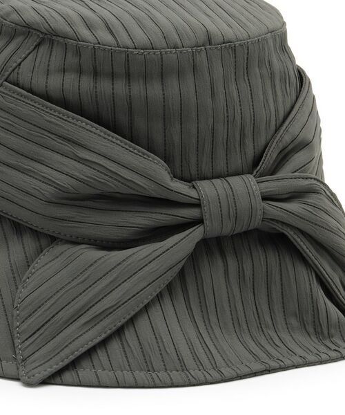 ITS'DEMO / イッツデモ ハット | 【UV対策】クレープストライプハット | 詳細5