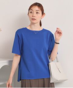 ITS'DEMO / イッツデモ ニット・セーター | 【遮熱／接触冷感／手洗い可】5分袖サマーニットT