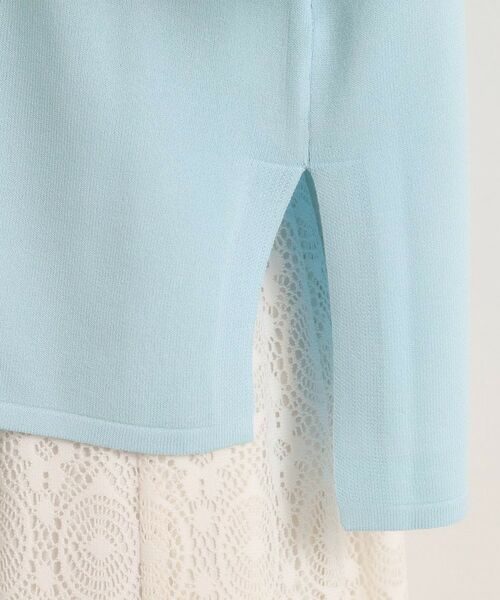 ITS'DEMO / イッツデモ ニット・セーター | 【遮熱／接触冷感／手洗い可】5分袖サマーニットT | 詳細22