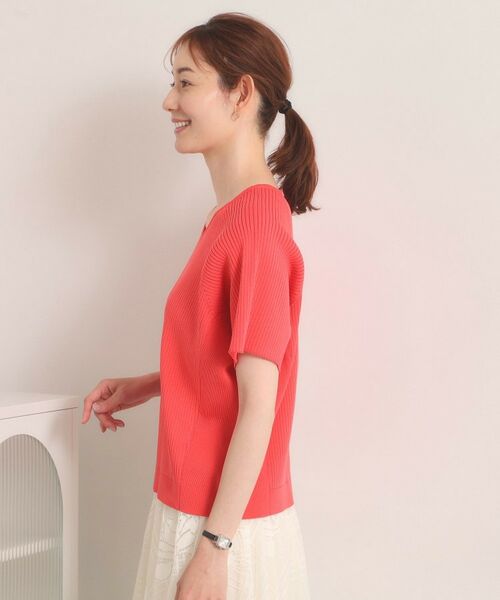 ITS'DEMO / イッツデモ ニット・セーター | 【遮熱／接触冷感／手洗い可】Vネックサマーニット | 詳細20