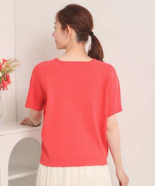 ITS'DEMO / イッツデモ ニット・セーター | 【遮熱／接触冷感／手洗い可】Vネックサマーニット | 詳細21