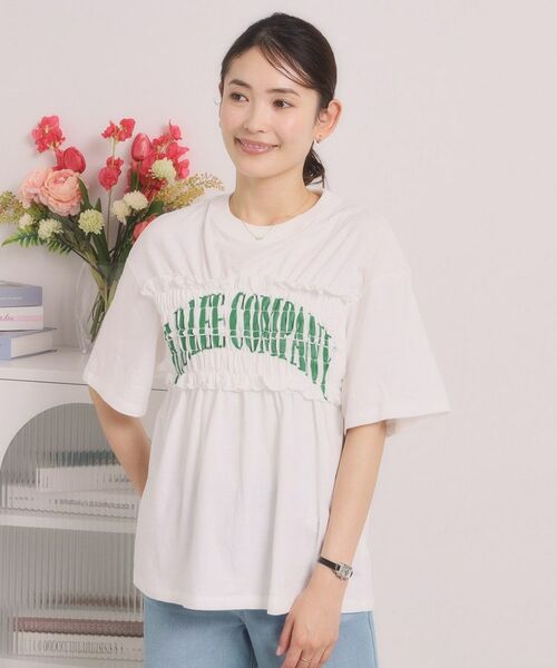 ITS'DEMO / イッツデモ カットソー | ＜Lee＞ SHIRRING TEE | 詳細1