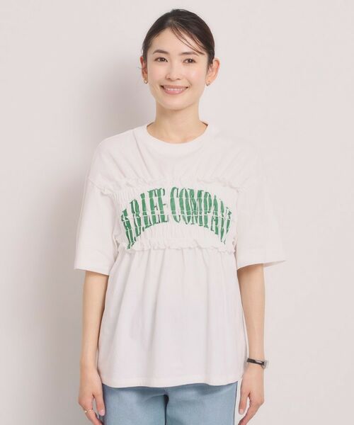 ITS'DEMO / イッツデモ カットソー | ＜Lee＞ SHIRRING TEE | 詳細13