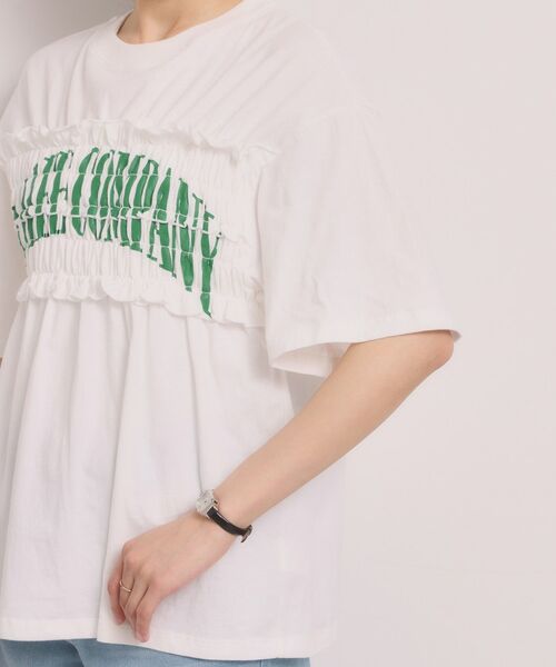 ITS'DEMO / イッツデモ カットソー | ＜Lee＞ SHIRRING TEE | 詳細17