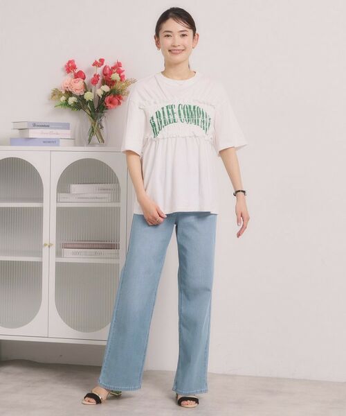 ITS'DEMO / イッツデモ カットソー | ＜Lee＞ SHIRRING TEE | 詳細2