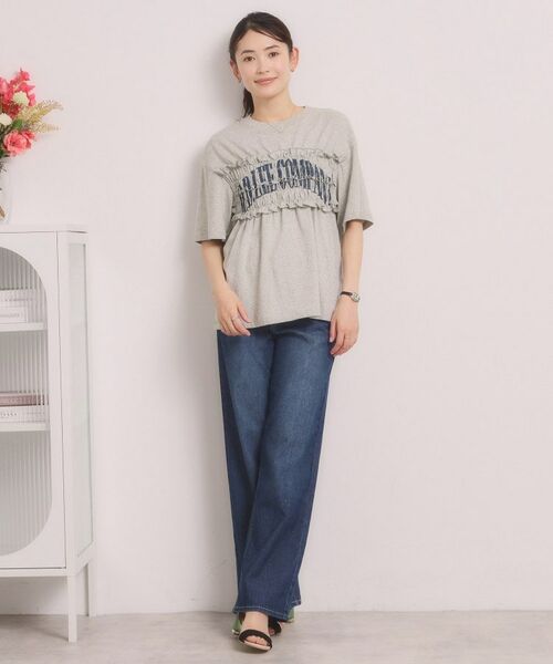 ITS'DEMO / イッツデモ カットソー | ＜Lee＞ SHIRRING TEE | 詳細6