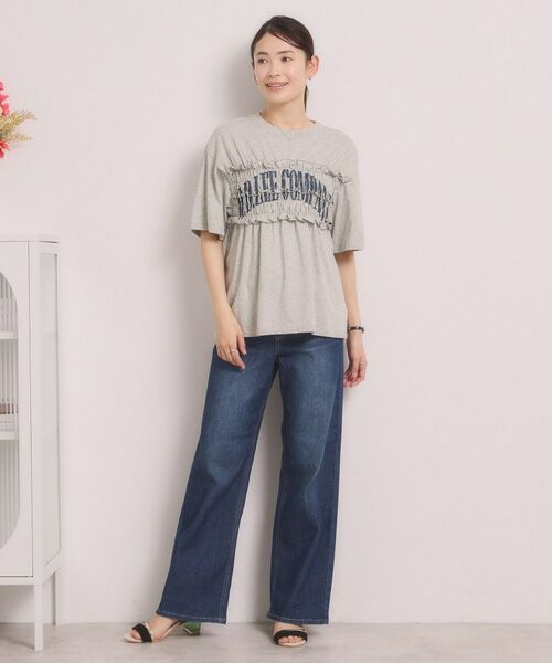 ITS'DEMO / イッツデモ カットソー | ＜Lee＞ SHIRRING TEE | 詳細7