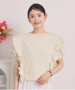 ITS'DEMO / イッツデモ カットソー | ＜Lee＞ RUFFLESLEEVES TEE
