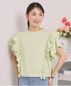 ITS'DEMO / イッツデモ カットソー | ＜Lee＞ RUFFLESLEEVES TEE
