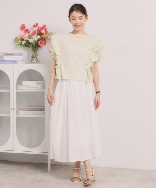 ITS'DEMO / イッツデモ カットソー | ＜Lee＞ RUFFLESLEEVES TEE | 詳細2