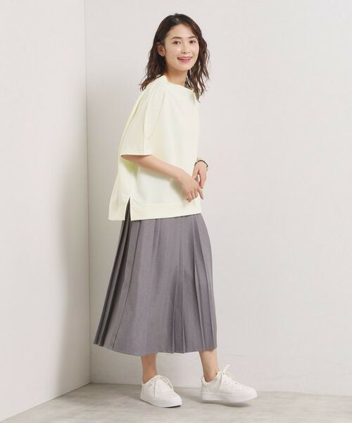 ITS'DEMO / イッツデモ カットソー | 【洗濯機OK】ミニ裏毛ドルマントップス | 詳細3