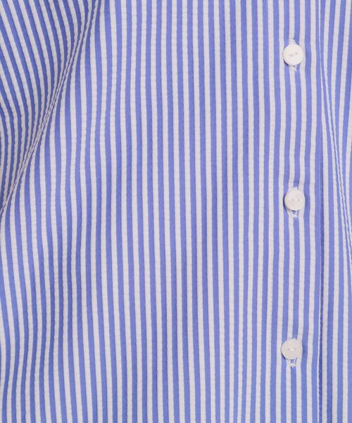 ITS'DEMO / イッツデモ カットソー | カットサッカー前開きトップス | 詳細16