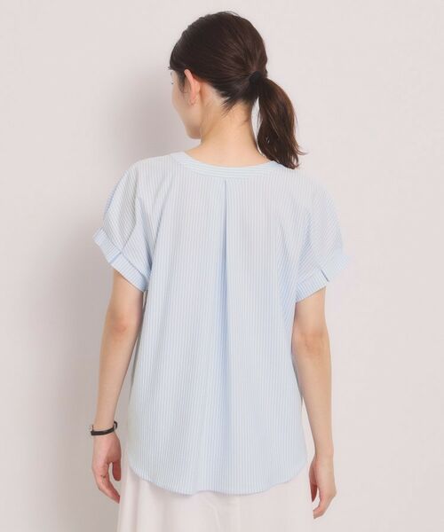 ITS'DEMO / イッツデモ カットソー | カットサッカー前開きトップス | 詳細19