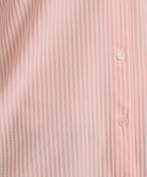 ITS'DEMO / イッツデモ カットソー | カットサッカー前開きトップス | 詳細8