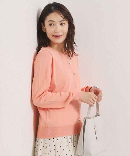 ITS'DEMO / イッツデモ カーディガン・ボレロ | 【UVカット／毛玉防止／手洗い可】クルーネックニットカーディガン | 詳細10