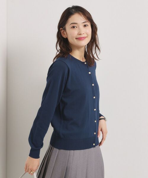 ITS'DEMO / イッツデモ カーディガン・ボレロ | 【UVカット／毛玉防止／手洗い可】クルーネックニットカーディガン | 詳細18