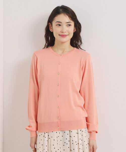 ITS'DEMO / イッツデモ カーディガン・ボレロ | 【UVカット／毛玉防止／手洗い可】クルーネックニットカーディガン | 詳細21