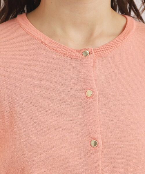 ITS'DEMO / イッツデモ カーディガン・ボレロ | 【UVカット／毛玉防止／手洗い可】クルーネックニットカーディガン | 詳細24