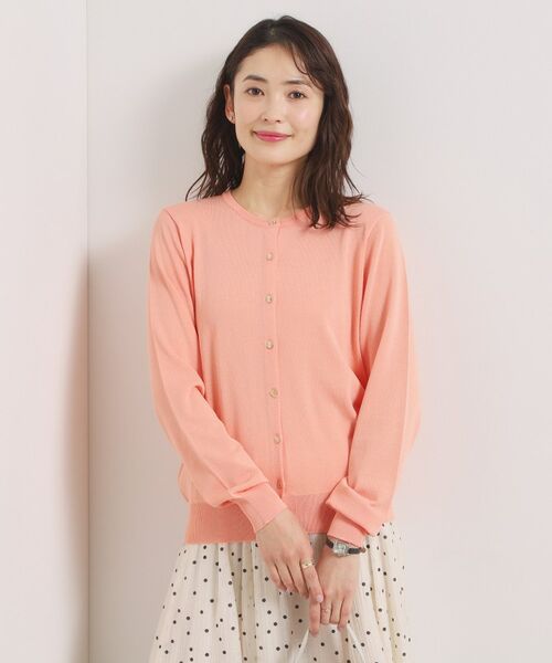 ITS'DEMO / イッツデモ カーディガン・ボレロ | 【UVカット／毛玉防止／手洗い可】クルーネックニットカーディガン | 詳細9