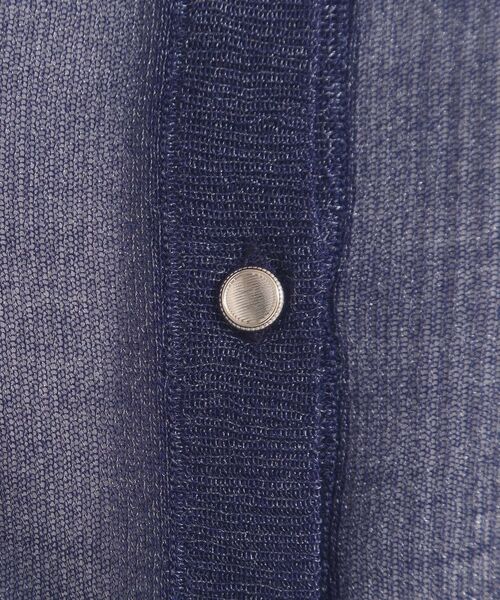 ITS'DEMO / イッツデモ カーディガン・ボレロ | 【手洗い可】ラメニットクルーネックカーディガン | 詳細18