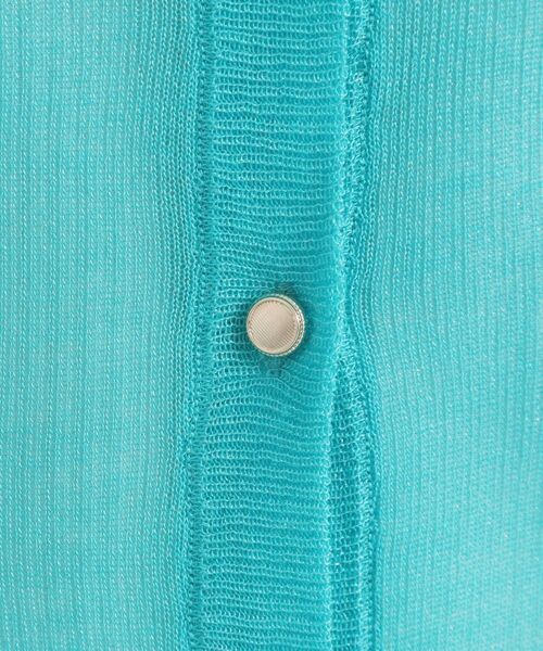 ITS'DEMO / イッツデモ カーディガン・ボレロ | 【手洗い可】ラメニットクルーネックカーディガン | 詳細22