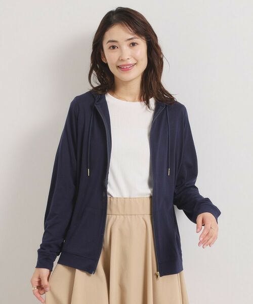 ITS'DEMO / イッツデモ パーカー | 【手洗い可】UVカットパーカ（ネイビー(094)）