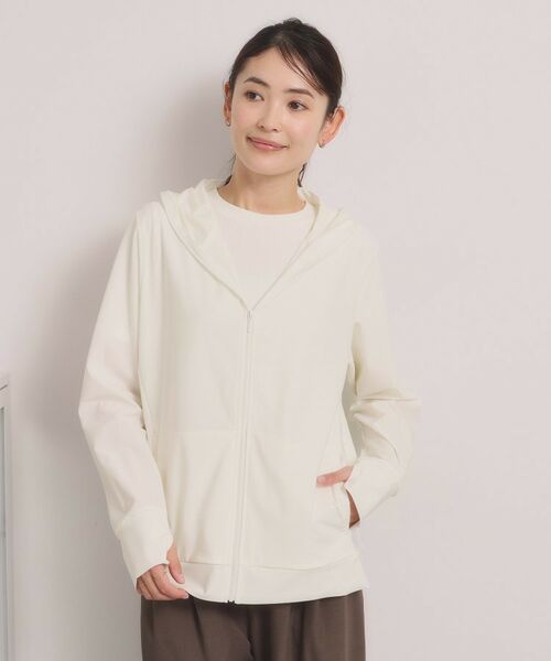 ITS'DEMO / イッツデモ パーカー | 【遮熱／UVケア／接触冷感／吸水速乾】本気のUV対策多機能パーカー（オフホワイト(003)）