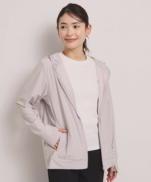 ITS'DEMO / イッツデモ パーカー | 【遮熱／UVケア／接触冷感／吸水速乾】本気のUV対策多機能パーカー（ライトグレー(011)）