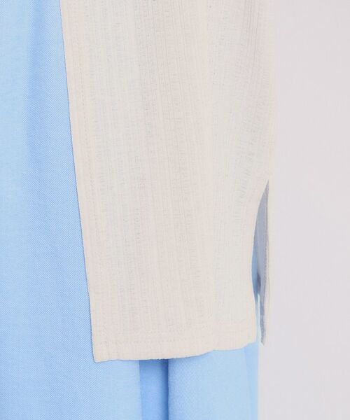 ITS'DEMO / イッツデモ カーディガン・ボレロ | シアーテレコ着流しカーディガン | 詳細22