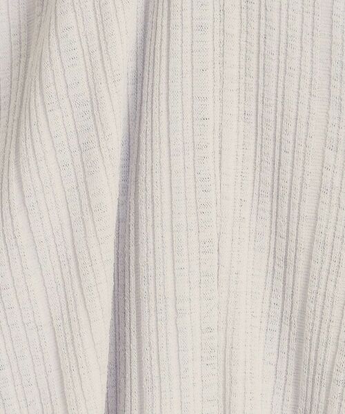 ITS'DEMO / イッツデモ カーディガン・ボレロ | シアーテレコ着流しカーディガン | 詳細8