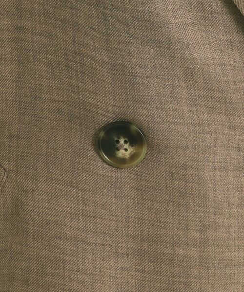 ITS'DEMO / イッツデモ テーラードジャケット | 【UVケア／接触冷感／吸水速乾／洗濯機OK】柔らかリネンライクジャケット | 詳細8