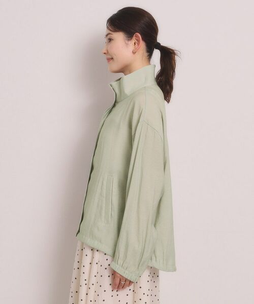 ITS'DEMO / イッツデモ レザーブルゾン・ジャケット | シアースタンドブルゾン | 詳細10