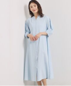 ITS'DEMO / イッツデモ ロング・マキシ丈ワンピース | 【洗濯機OK】シアーデニムワンピース