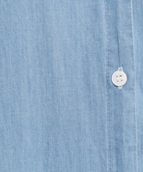 ITS'DEMO / イッツデモ ロング・マキシ丈ワンピース | 【洗濯機OK】シアーデニムワンピース | 詳細8