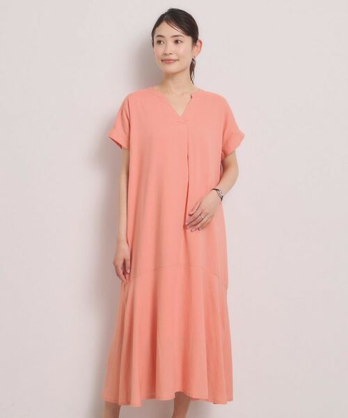 ITS'DEMO / イッツデモ ロング・マキシ丈ワンピース | リネン混ワンピース | 詳細13