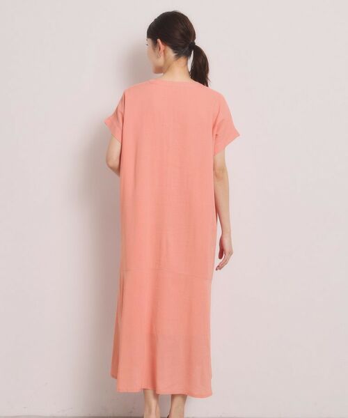 ITS'DEMO / イッツデモ ロング・マキシ丈ワンピース | リネン混ワンピース | 詳細15