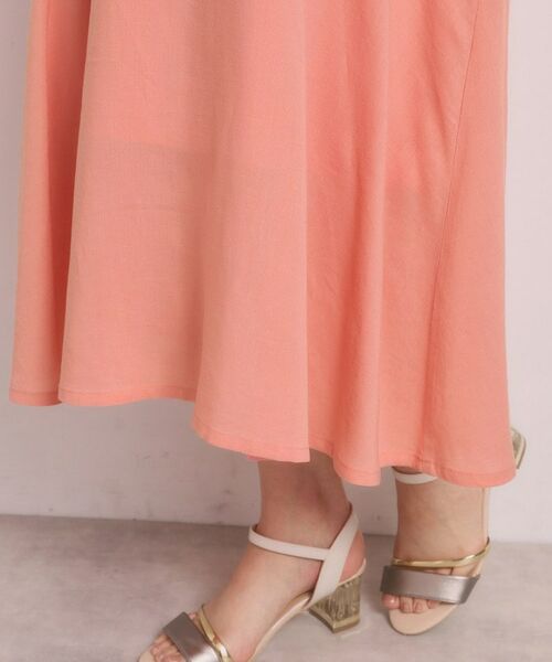 ITS'DEMO / イッツデモ ロング・マキシ丈ワンピース | リネン混ワンピース | 詳細18