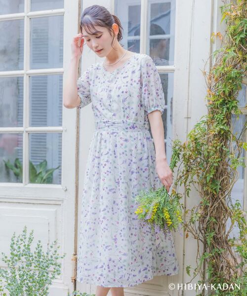 ITS'DEMO / イッツデモ ロング・マキシ丈ワンピース | 【ITS’DEMO × HIBIYA－KADAN】ドビーワンピース | 詳細1
