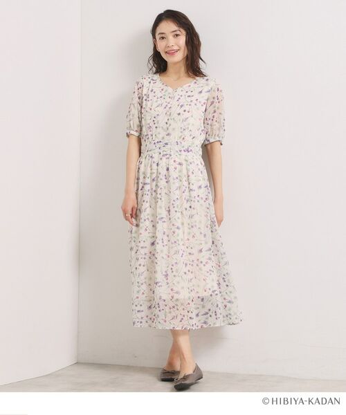ITS'DEMO / イッツデモ ロング・マキシ丈ワンピース | 【ITS’DEMO × HIBIYA－KADAN】ドビーワンピース | 詳細10