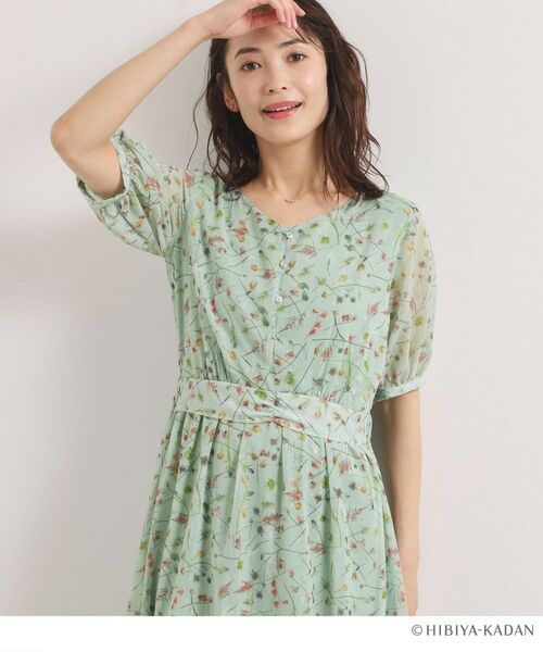 ITS'DEMO / イッツデモ ロング・マキシ丈ワンピース | 【ITS’DEMO × HIBIYA－KADAN】ドビーワンピース | 詳細12