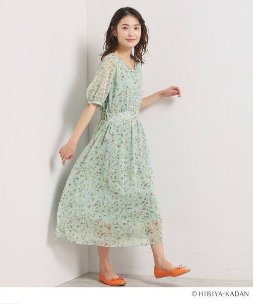ITS'DEMO / イッツデモ ロング・マキシ丈ワンピース | 【ITS’DEMO × HIBIYA－KADAN】ドビーワンピース | 詳細14