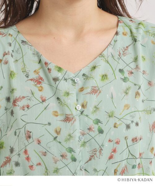 ITS'DEMO / イッツデモ ロング・マキシ丈ワンピース | 【ITS’DEMO × HIBIYA－KADAN】ドビーワンピース | 詳細23