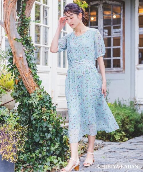 ITS'DEMO / イッツデモ ロング・マキシ丈ワンピース | 【ITS’DEMO × HIBIYA－KADAN】ドビーワンピース | 詳細5