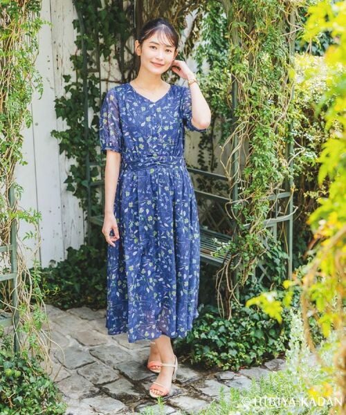 ITS'DEMO / イッツデモ ロング・マキシ丈ワンピース | 【ITS’DEMO × HIBIYA－KADAN】ドビーワンピース | 詳細6