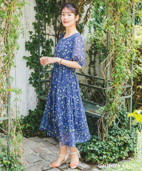 ITS'DEMO / イッツデモ ロング・マキシ丈ワンピース | 【ITS’DEMO × HIBIYA－KADAN】ドビーワンピース | 詳細7