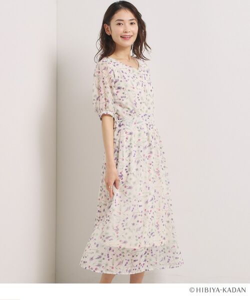 ITS'DEMO / イッツデモ ロング・マキシ丈ワンピース | 【ITS’DEMO × HIBIYA－KADAN】ドビーワンピース | 詳細9