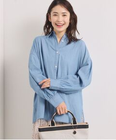 ITS'DEMO / イッツデモ シャツ・ブラウス | 【洗濯機OK】シアーデニムシャツ